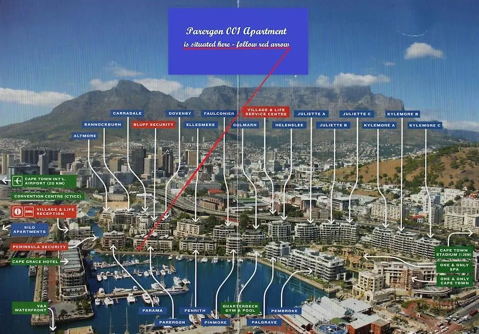 Luxurious Apartment In Central Waterfront Κέιπ Τάουν 0*,